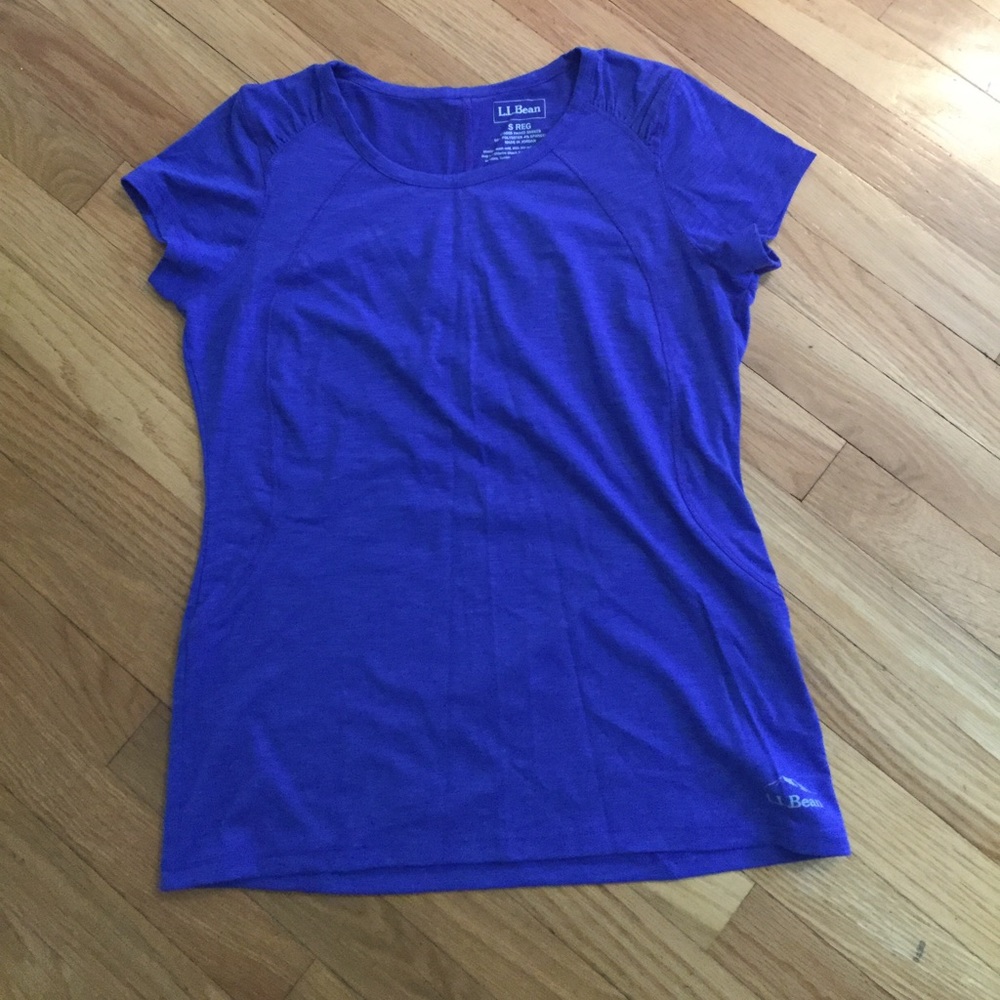 LL Bean moisture wicking top